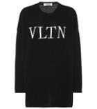 Valentino Vltn Cashmere And Wool Sweater