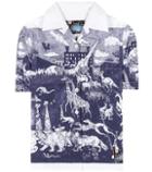 Prada Survival Utopia Printed Cotton Shirt