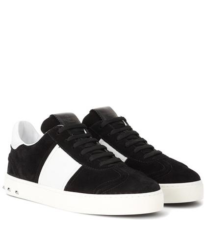 Valentino Valentino Garavani Fly Crew Suede Sneakers
