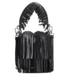 Acne Studios Fringed Leather Bucket Bag