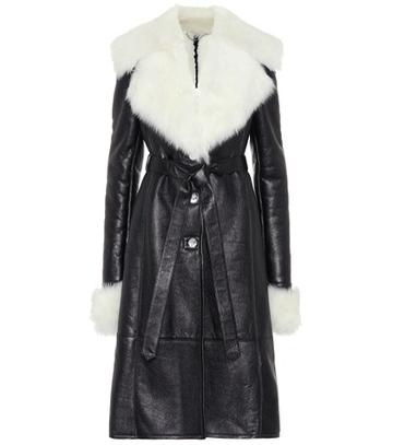 Magda Butrym Hudson Leather Coat