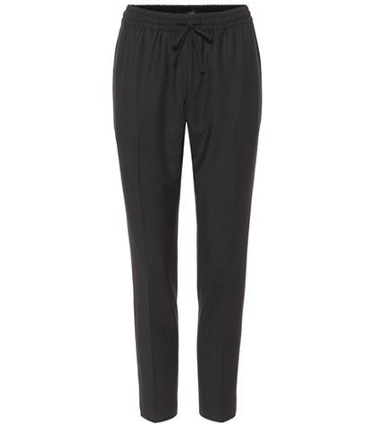 Jimmy Choo Loulou Wool-blend Trousers