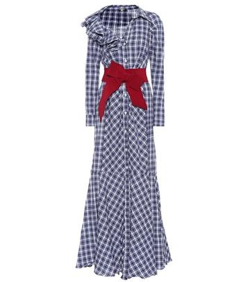 Johanna Ortiz Under New Mexico Skies Plaid Dress