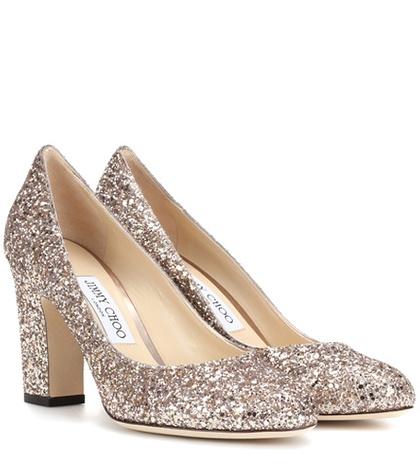 Roger Vivier Billie 85 Glitter Pumps