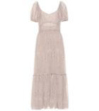 Frame Angie Floral Silk Maxi Dress