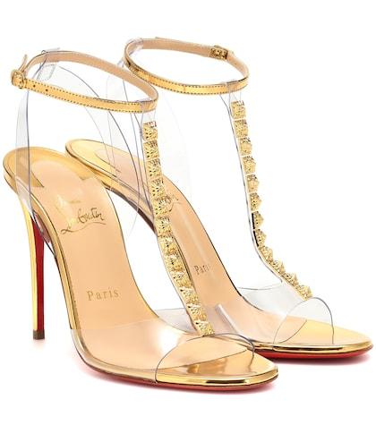 Christian Louboutin Jamais Assez 100 Pvc Sandals