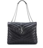 Saint Laurent Loulou Leather Shoulder Bag