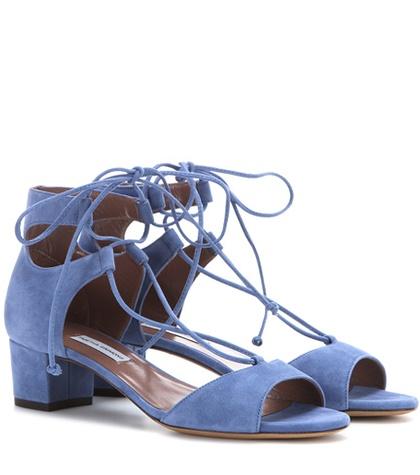 Tabitha Simmons Tallia 40 Suede Sandals