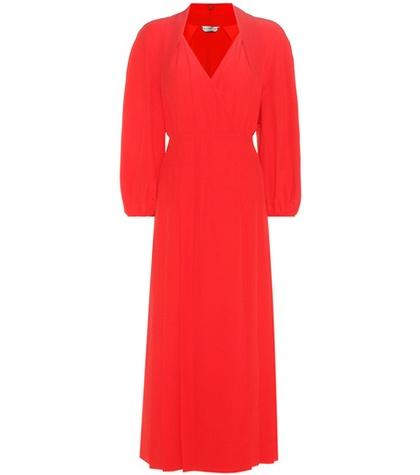 Fendi Silk Crêpe De Chine Dress
