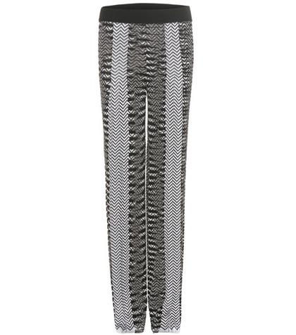 Missoni Crocheted Wide-legged Trousers
