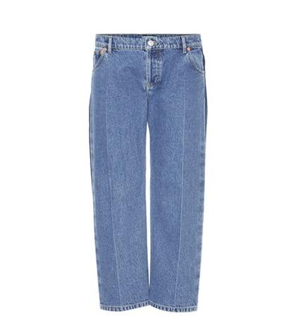 Balenciaga Rockabilly Cropped Jeans