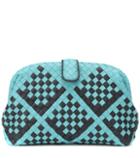 Burberry The Lauren 1980 Leather Clutch