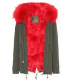 Mr & Mrs Italy London Fur-trimmed Parka