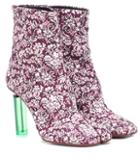 Preen By Thornton Bregazzi Split-toe Lighter Ankle Boots