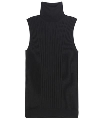 Maison Margiela Knitted Wool Turtleneck Sweater