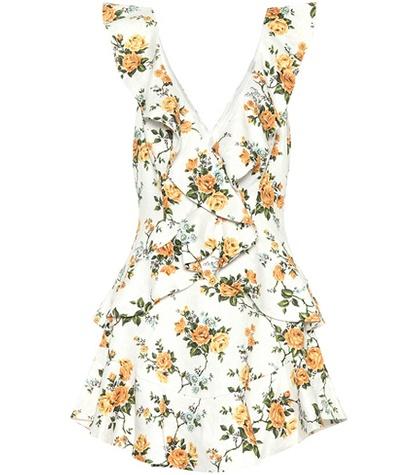 A.p.c. Golden Flutter Linen Dress