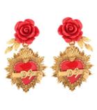 Dolce & Gabbana Rose Clip-on Earrings