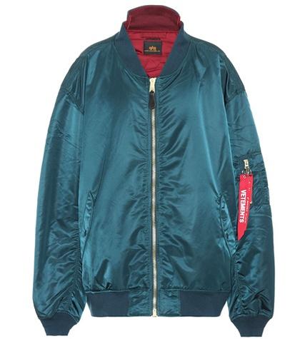 Balmain X Alpha Industries Reversible Bomber Jacket