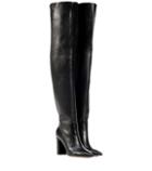 Gianvito Rossi Morgan 85 Over-the-knee Leather Boots