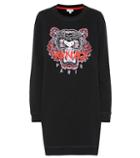 Kenzo Tiger Logo Cotton Sweater Dress