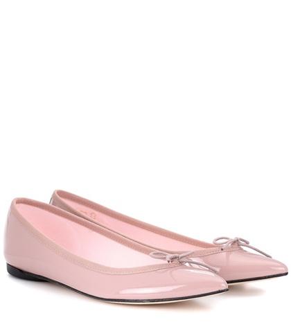 Fenty By Rihanna Brigitte Patent Leather Ballerinas
