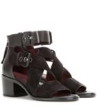 Rag & Bone Madrid Suede And Leather Sandals