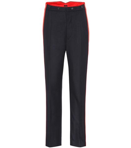 Joseph Annam Wool And Cashmere-blend Pants