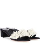 Tory Burch Tatiana Embellished Slip-on Sandals