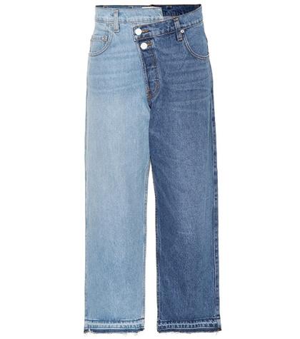 Monse Straight-leg Cropped Jeans