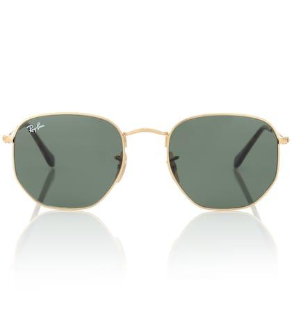 Prada Rb3548n Hexagonal Flat Sunglasses