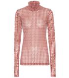 Valentino Optical Valentino Printed Jersey Top