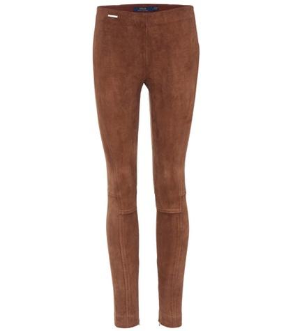Polo Ralph Lauren Suede Leggings