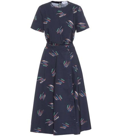 Gabriela Hearst Eva Printed Cotton Dress