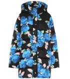 Msgm Floral-printed Puffer Coat