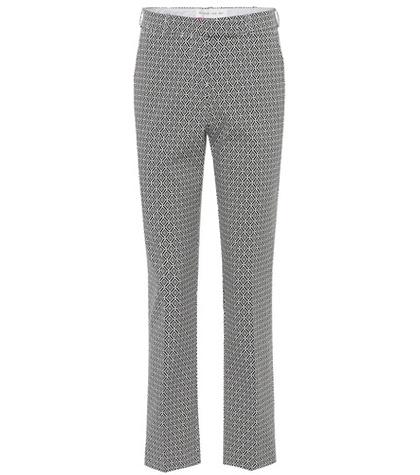 Gucci Jacquard Cotton Trousers