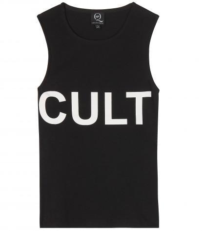 Mcq Alexander Mcqueen Printed Cotton Top