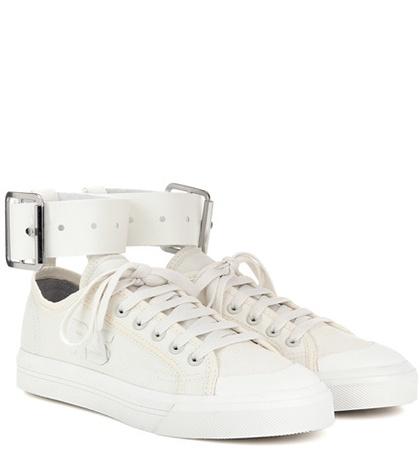 Haider Ackermann Spirit Buckle Canvas Sneakers