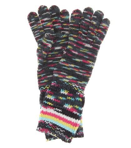 Missoni Knitted Wool And Cashmere-blend Gloves