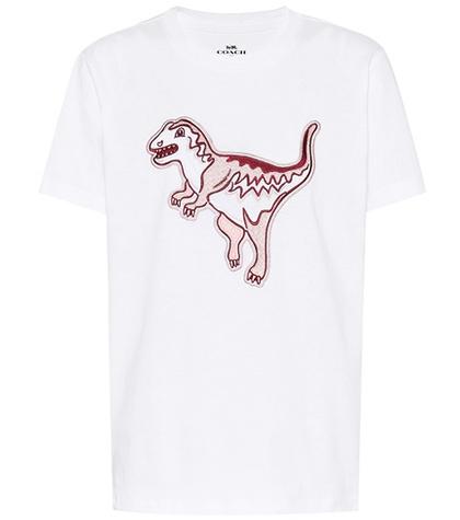 Coach Printed Cotton T-shirt
