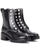 3.1 Phillip Lim Hayett Leather Ankle Boots