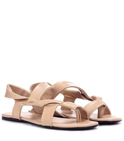 The Row Giada Leather Sandals
