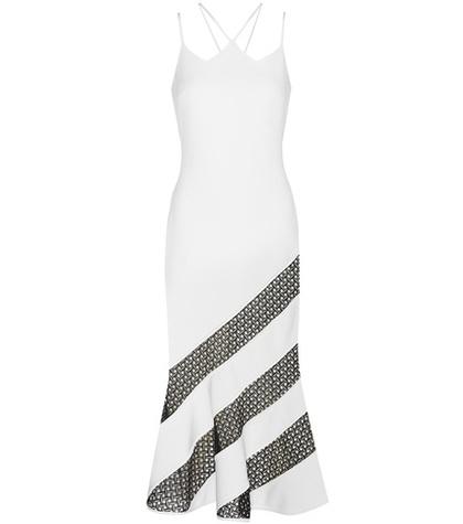 Dolce & Gabbana Crêpe Striped Dress