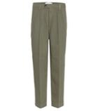 Victoria Beckham Denim Cotton Trousers