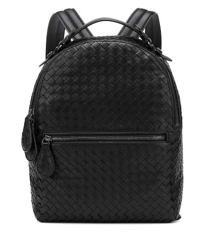 Nanushka Intrecciato Leather Backpack
