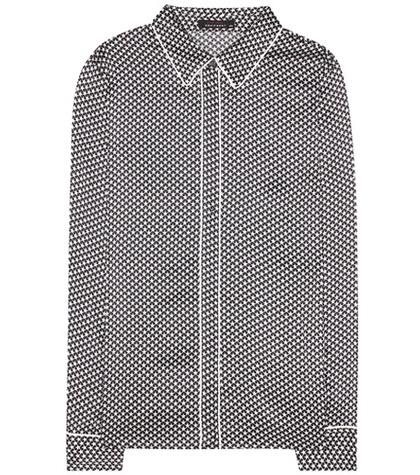 Lisa Marie Fernandez Shiloh Printed Silk Shirt