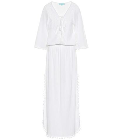 Melissa Odabash Kari Cotton Gauze Maxi Dress