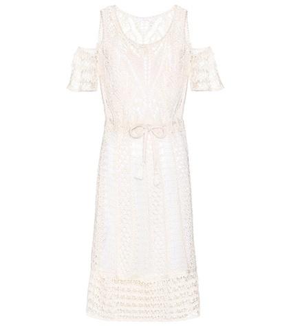 See By Chlo Crochet-knit Cotton Dress