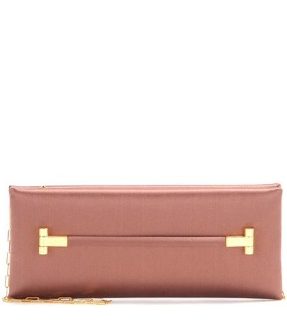 Tom Ford East West Satin Clutch