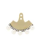 Jemma Wynne 18kt Gold Pearl Earring