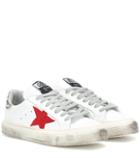 Golden Goose Deluxe Brand May Leather Sneakers